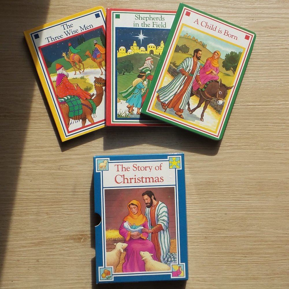 Hardbound children's set of 3 books - The Story of Christmas